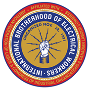 International Brotherhood of Electrical Workers Badge